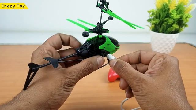 New green Exceed Helicopter Dual mode control flight Review and Unboxing