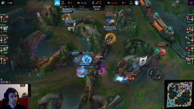 TL vs C9 Highlights LCS Spring Season 2023 W7D2 Team Liquid vs Cloud9 by Onivia