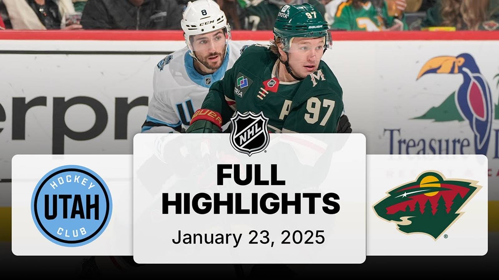 Матч NHL Миннесота Уайлд — Юта  24.01.2025|Minnesota Wild — Utah