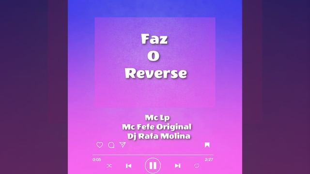 Faz o Reverse