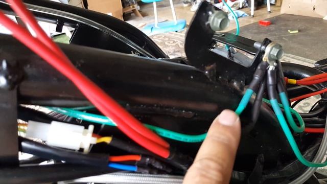 How to Rewire GY6 Scooter Taillight Wire, Drain Engine Oil Part 6 of 6
