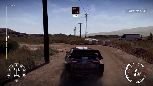 WRC 9 (#19) 4К (Playstation5) (PS5) Тайота Ярис (Toyota Yaris) Великолепная Argentina (Аргентина)