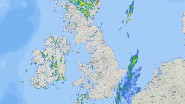 UK Rain Radar - 2022/05/23