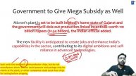 India Officially approves $2.7 Billion Semiconductor Packaging Plant by USA’s Micron | Anirudh