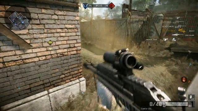 Warface небольшой забег с Сайга-12С