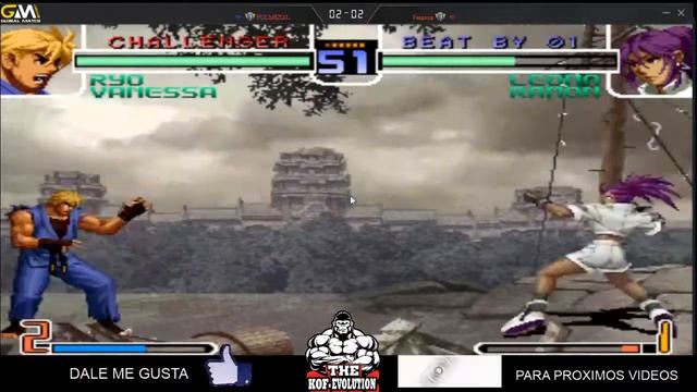 Kof 2002 -  Full Metal vs Felipe Massa Kof-Brasil