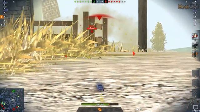 World of Tanks Blitz Replay | LTP | 1 KILL - 227 damage | 1080p 60 fps