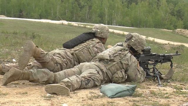 Eagle Troop, 2nd Squadron, 2nd Cavalry Regiment live fire exercise