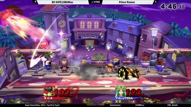 BC GOTE|8BitMan (ROB) vs. Prince Ramen (Palutena) - Top 32 - TNS 6