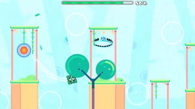 Geometry Dash 幾何衝刺: Oblike By Kasu06 100% (Daily Level) (3 coins) (60fps gameplay)