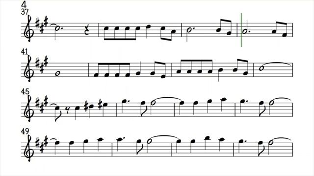 My Way of Life Alto Sax Sheet Music Backing Track Play Along Partitura_270p_360p