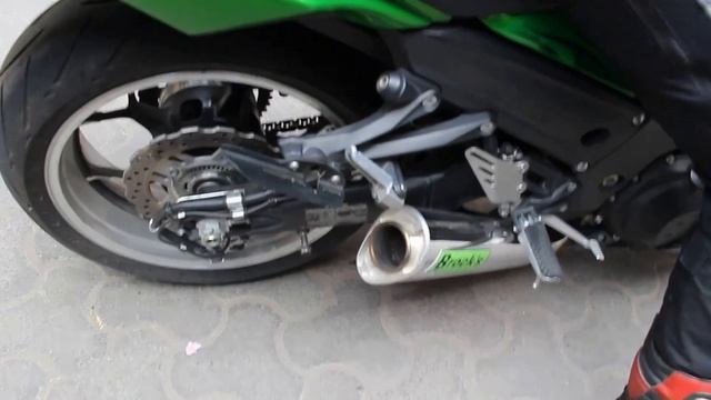 2012 Special Edition Ninja ZX14 R powered by BROCKS exhaust system