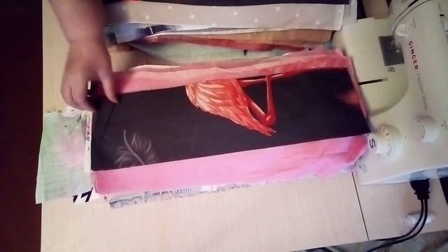 Распаковка, лоскут от 10 до 20 см от Магнатекса.