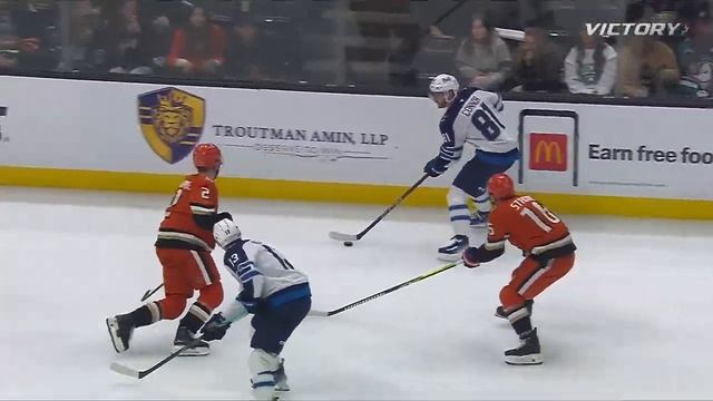Mark Scheifele One-Times Goal Off Sweet Feed From Kyle Connor
