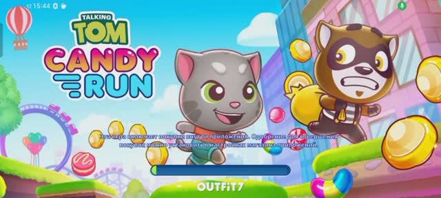 играю в новую игру Том за конфетами часть 1
