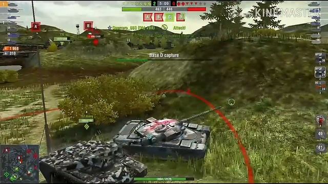 World Of Tanks Blitz - Chieftain Mk.6 "Royal" - 4 Kills 3.37k Damage