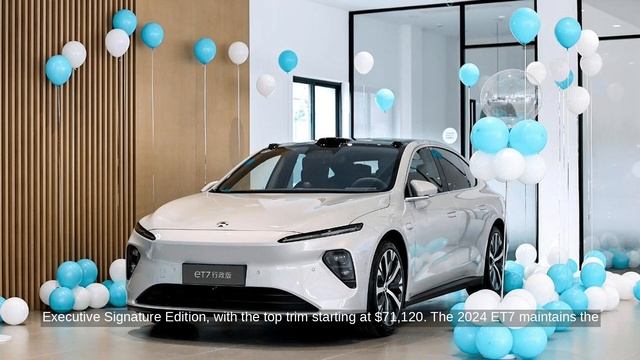 Nio starts deliveries of 2024 ET7 sedan