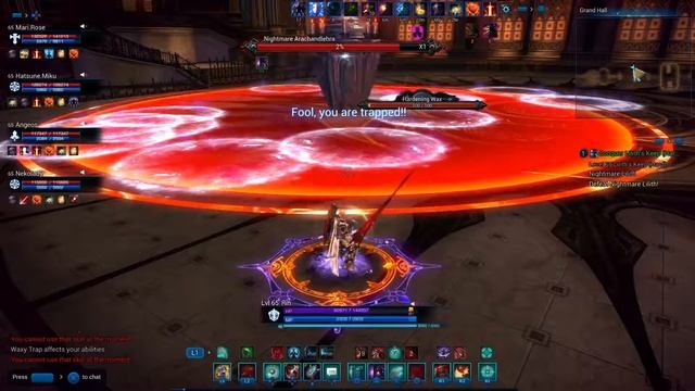 Tera PS4 Lancer POV in Lilith's Keep Hard Mode