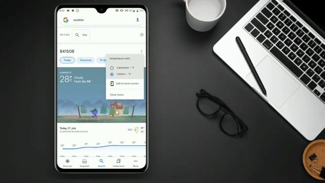 Google weather | Google weather forecast | how to get Google's weather apps on Android device | tip