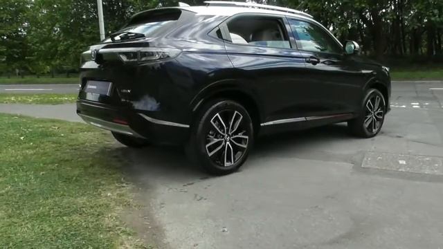 Honda  HR-V 1.5 Advance Style I-MMD CVT in Midnight Blue , video walkaround !