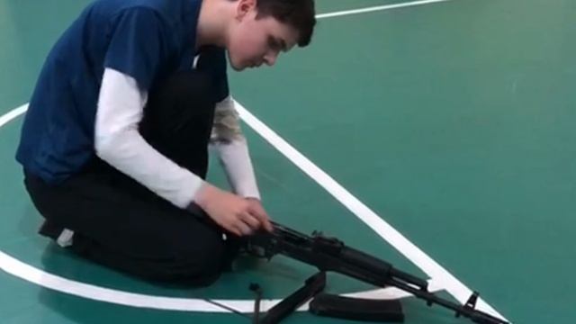 Кадетский класс. Сборка и разборка АК-74