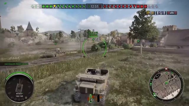 World of Tanks - very successful battle in the new tank (#9)