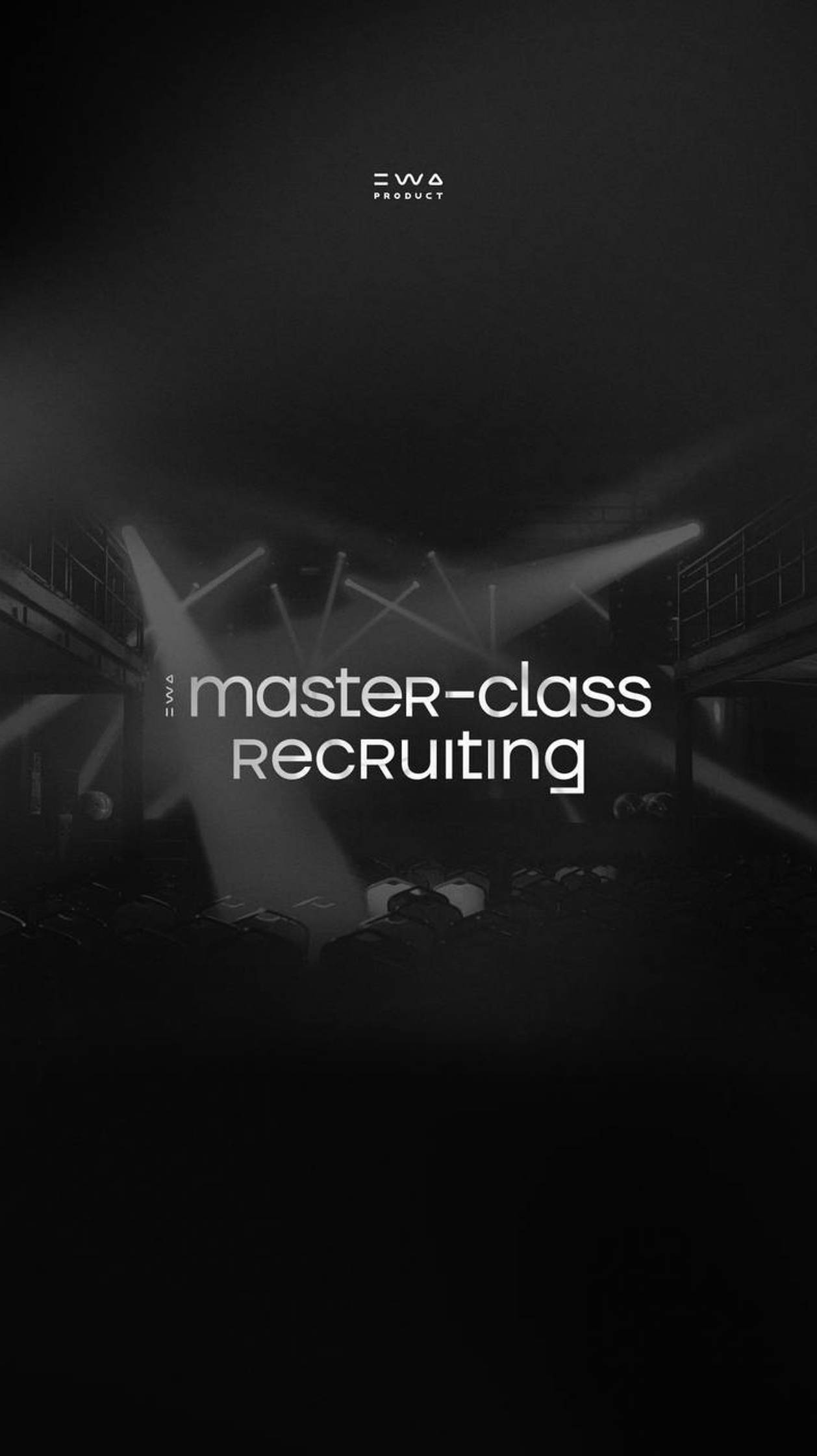 MASTER-CLASS RECRUITING ⚡️