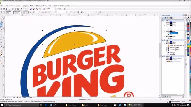 LOGO TRACING IN COREL DRAW: How to trace logo using CorelDraw | Design Arts