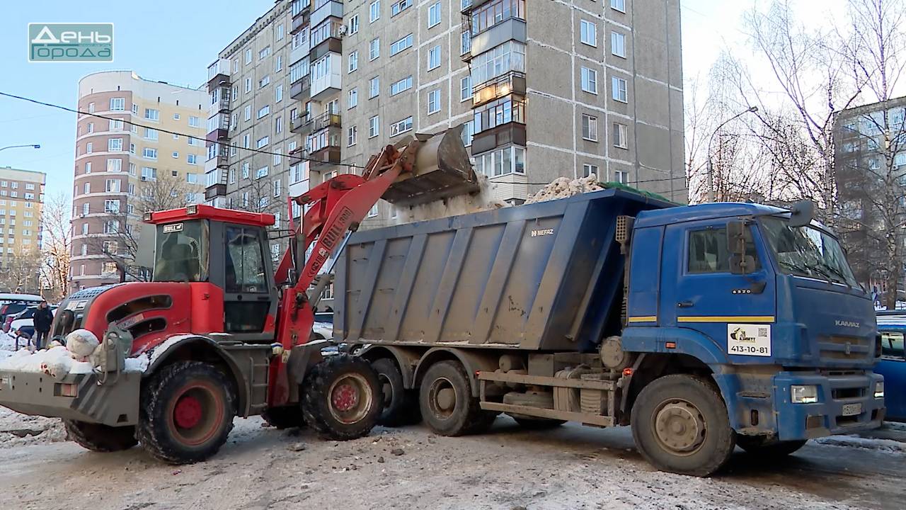 уборка снега Приокский район