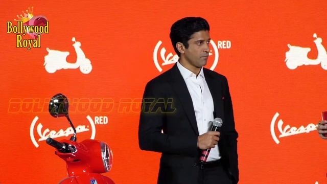 Farhan Akhtar Launches ‘Vespa Red’ Part-2