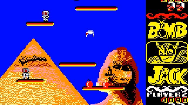 Bomb Jack - Amstrad CPC - Gameplay 🎮