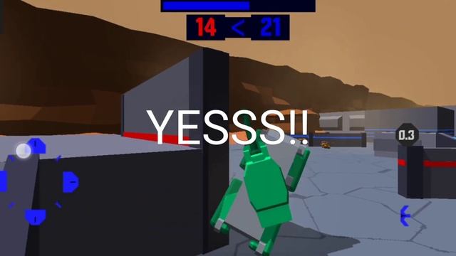 Attempting the wall hack bug on Cyberspace Tanks 3D