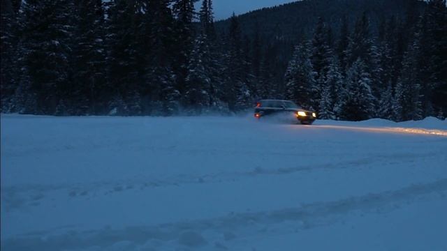 Snow Drifting Honda CR-V