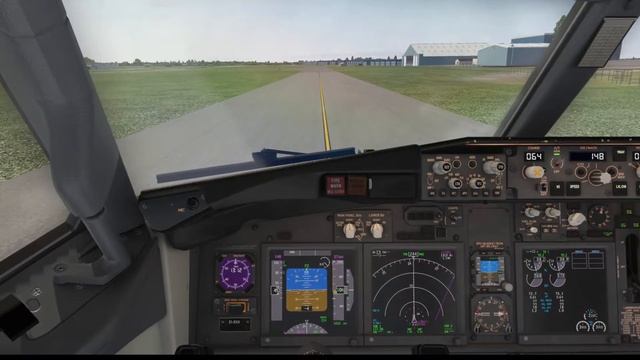 XPLANE 11 - Virtual Ryanair Full Ops Brussels South Charleroi Take Off to Ibiza 1080p FR