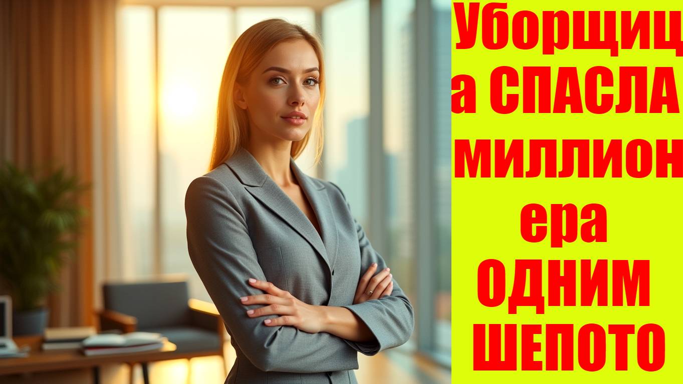 Уборщица СПАСЛА миллионера ОДНИМ ШЕПОТОМ: "Не подписывайте этот контракт!" — ИСТОРИЯ, которая измен