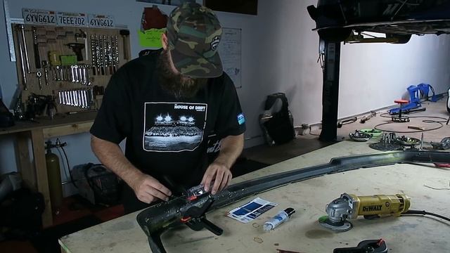 HOW TO REPAIR A DAMAGED FRONT LIP... THE EASY WAY!