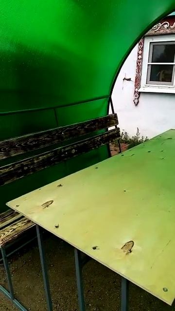 Беседка из Профиля и Карбоната