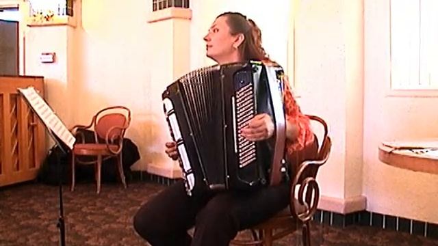 Bayan B accordion concert at Seniors community Arizona USA