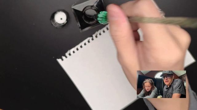 Swatching All Of Our Black, Brown, And Gray Fountain Pen Inks - LIVE