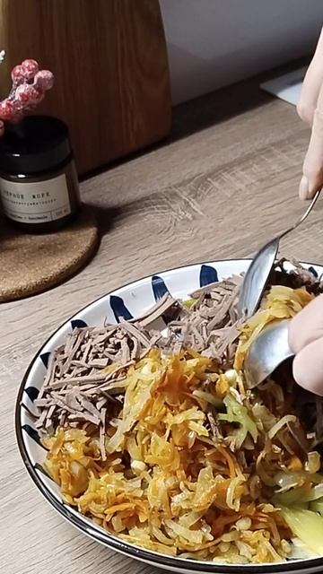 Салат для любителей печени