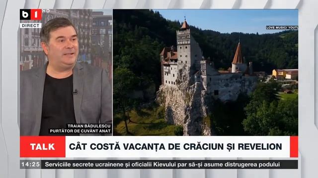 TALK B1 ORA cu Andreea Moraru. ROMÂNII NU SE TEM DE CRIZĂ.  CÂT COSTĂ VACANȚELE DE IARNĂ.