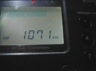 1071 kHz AIR West - External Service (Rajkot, Gujarat, IND) 07.02.2023