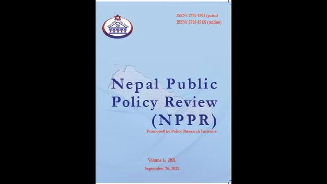 Interview with Editor of Nepal Public Policy Review