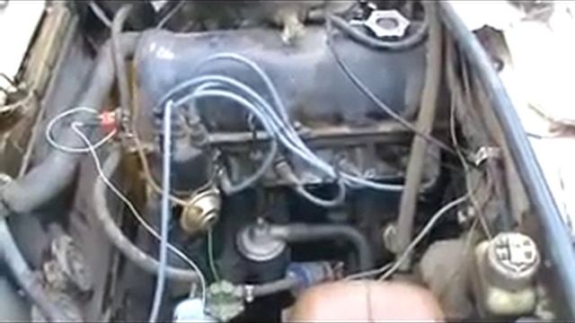 Проверить прокладку на прогар под головкой двигателя ваз классика.mp4
