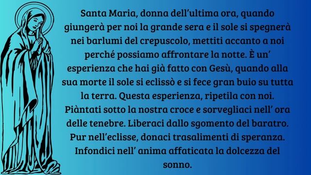 Maria, Donna dell'ultima ora - Don Tonino Bello