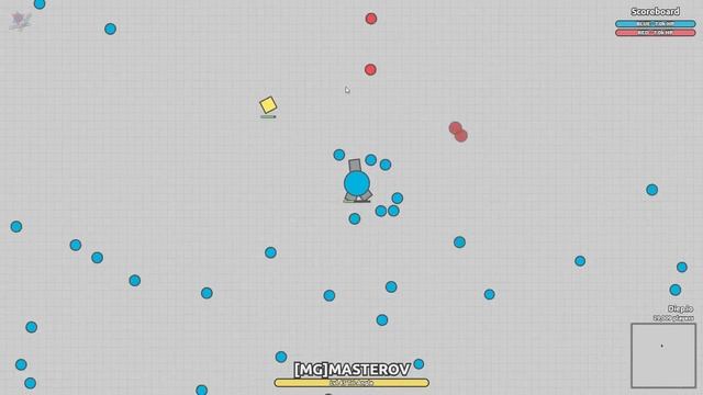 WORLDS FASTEST TANK EVER! - Diep.io Game Booster Vs Tri-Angle Gameplay! MAX LEVEL TANK!