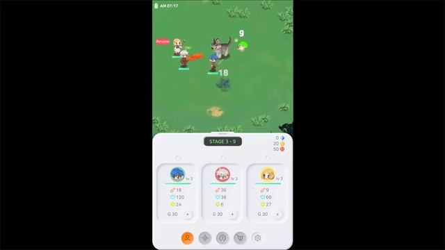 Pocket Adventures of TDH (Tank, DPS, Healer) (Gameplay Android)