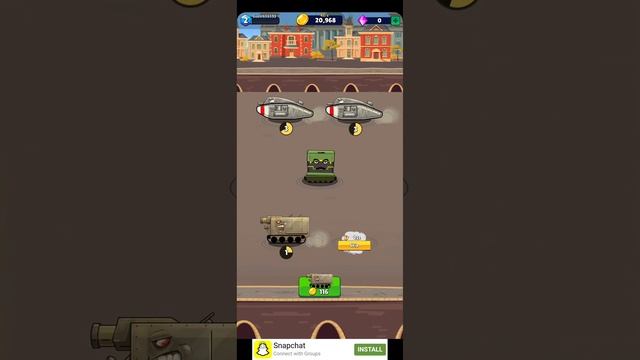 Merge Tanks: Idle Tank Merge | Home Animation Cartoon