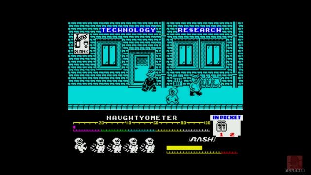 Jack the Nipper - on the ZX Spectrum 48K !! with Commentary