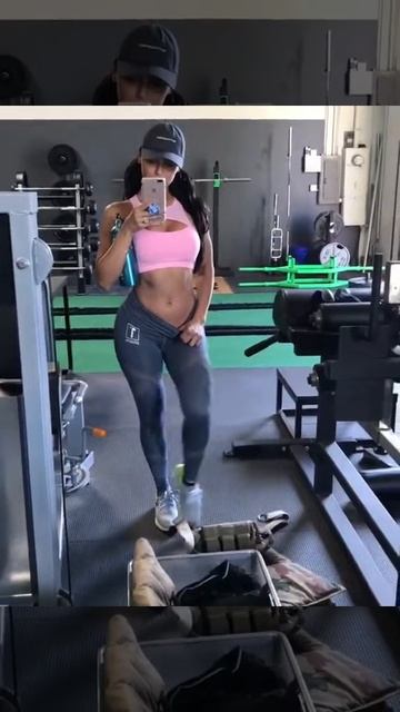 Ана Чери занимается фитнесом! Она просто божественна! Ana Cheri